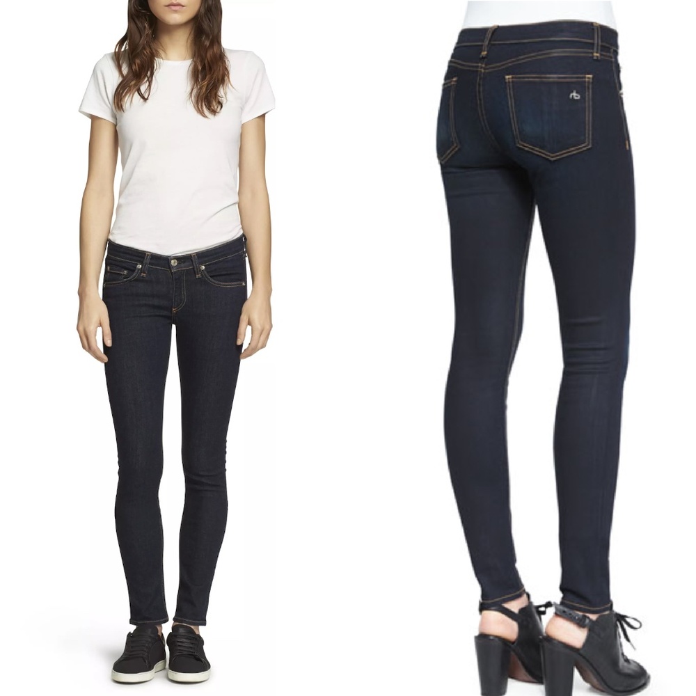 rag & bone Women’s Skinny Heritage Dark Wash Skinny Jeans 29